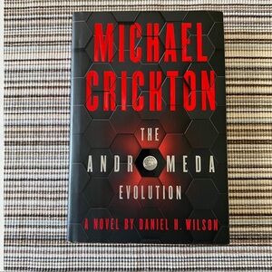 Hardcover Book ~ Michael Crichton The Andromeda Evolution
